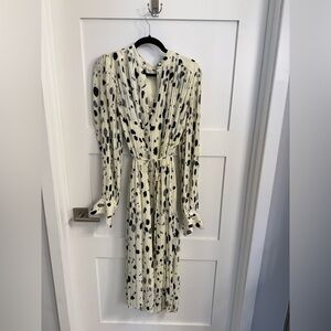Ted Baker Cream and Black Maxi Dress